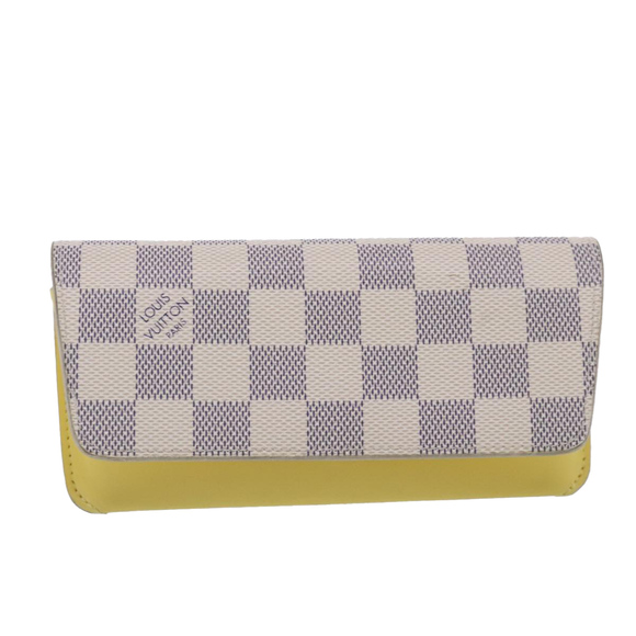 LOUIS VUITTON Damier Azur Etui Lunette Woody Glasses Case GI0388 LV Auth 91727 - Picture 13 of 16